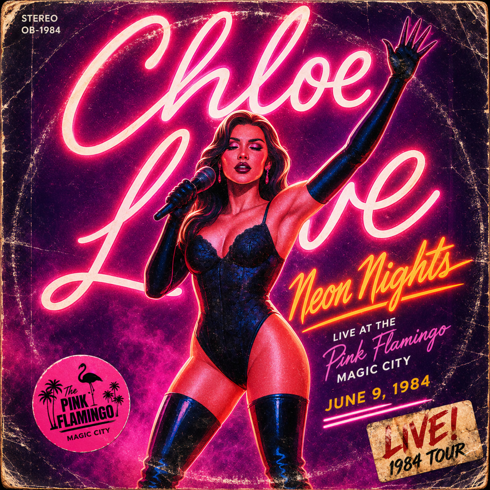 Neon Nights (Live)—cover art