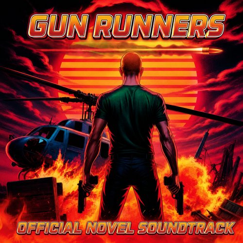 Gun Runners official novel soundtrack cover art