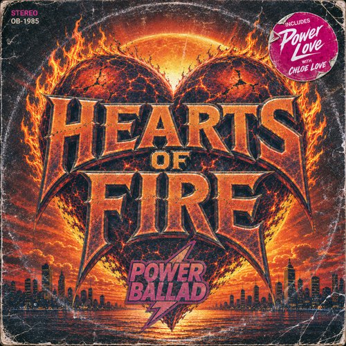 Power Ballad—Hearts Of Fire cover art