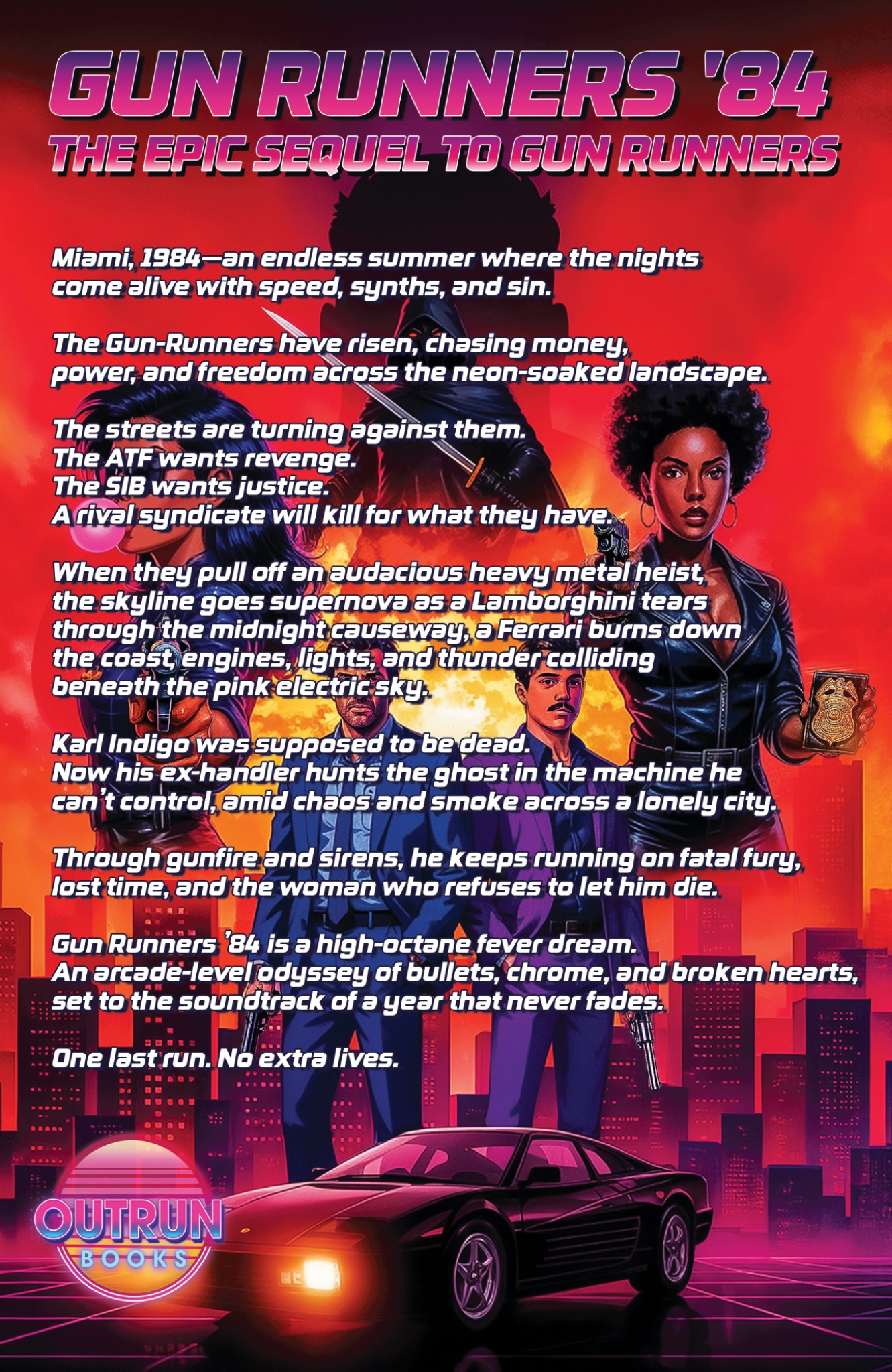 Gun Runners '84 back cover