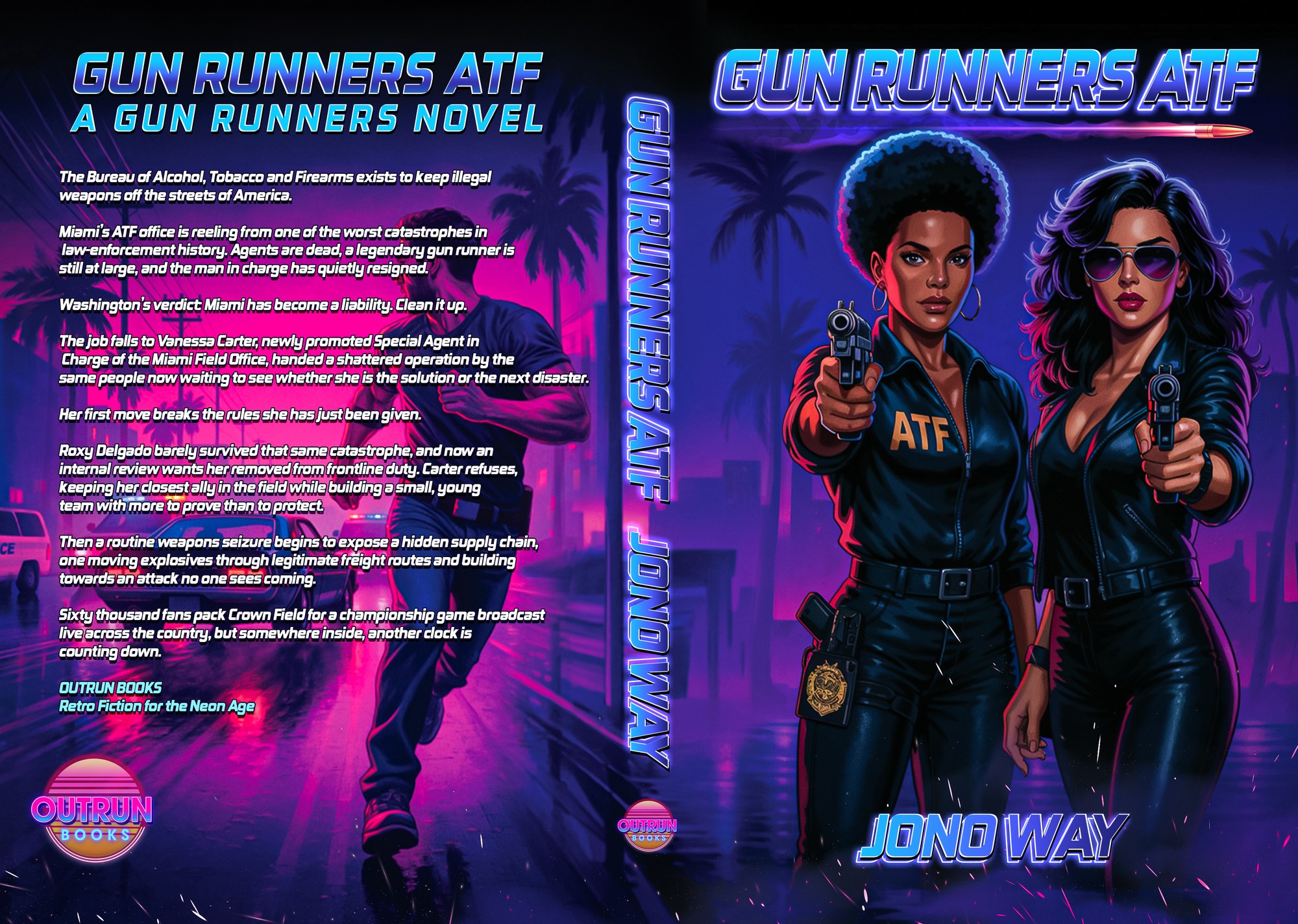 Gun Runners ATF full paperback cover spread