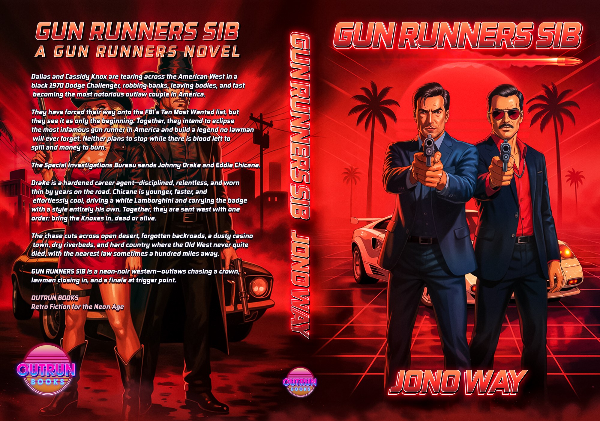 Gun Runners SIB full paperback cover spread